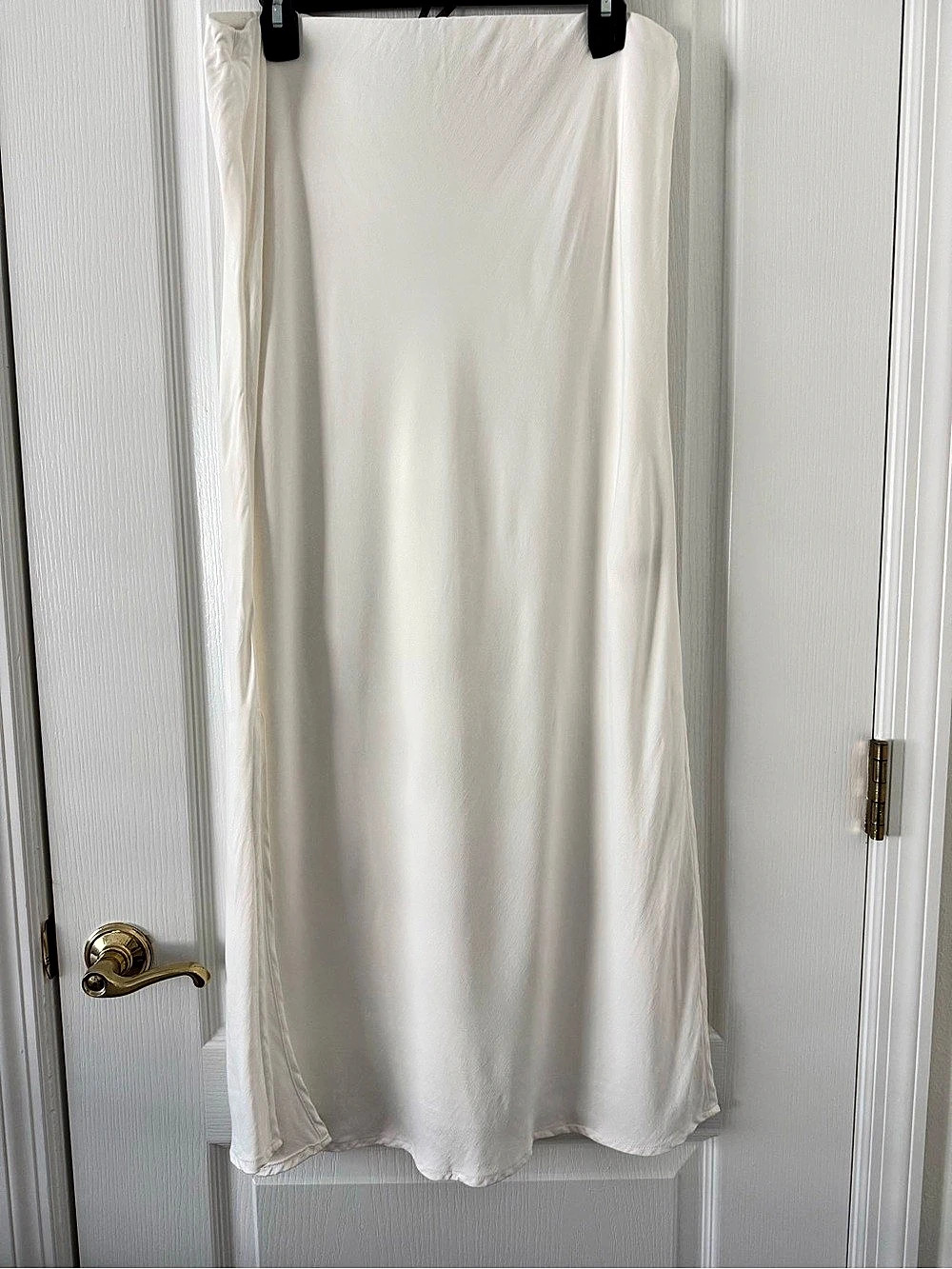 Anthropologie White Maxi Skirt Like New